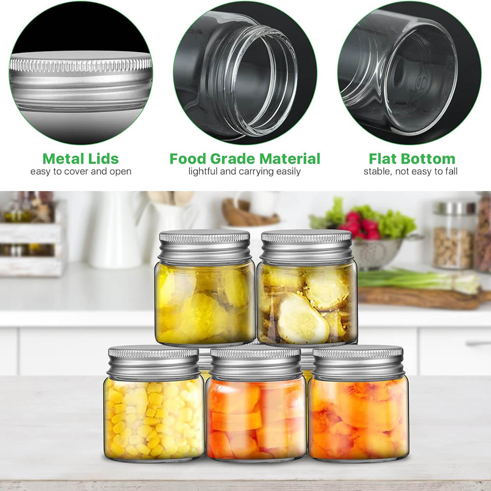 Mini bocaux Mason de 2 oz, boc - Candle Making Jars With Lids avis et prix