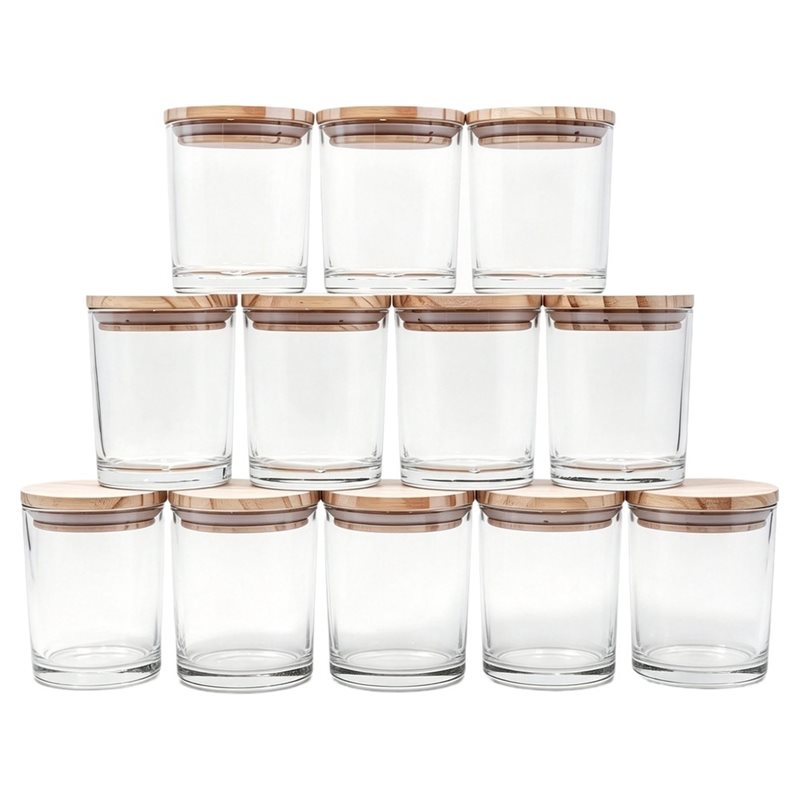 ABRU – Lot de 12 pots à bougie - Candle Making Jars With Lids avis et prix